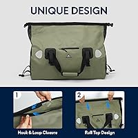 Amazon.co.jp: Haimont 防水ダッフルバッグ ロールトップドライ